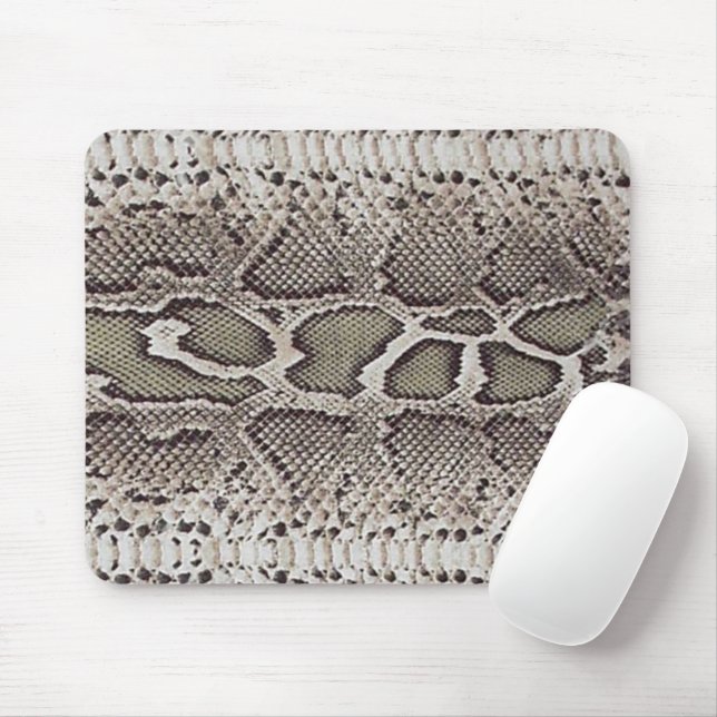 Mousepad Faux Boa Constrictor Snakeskin (Com mouse)
