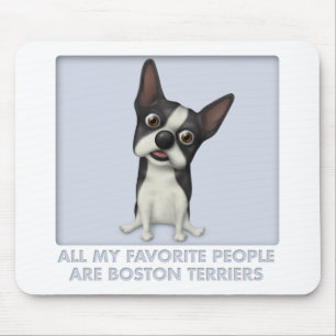 Mousepad Favorito de Boston Terrier