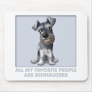 Mousepad Favorito do Schnauzer