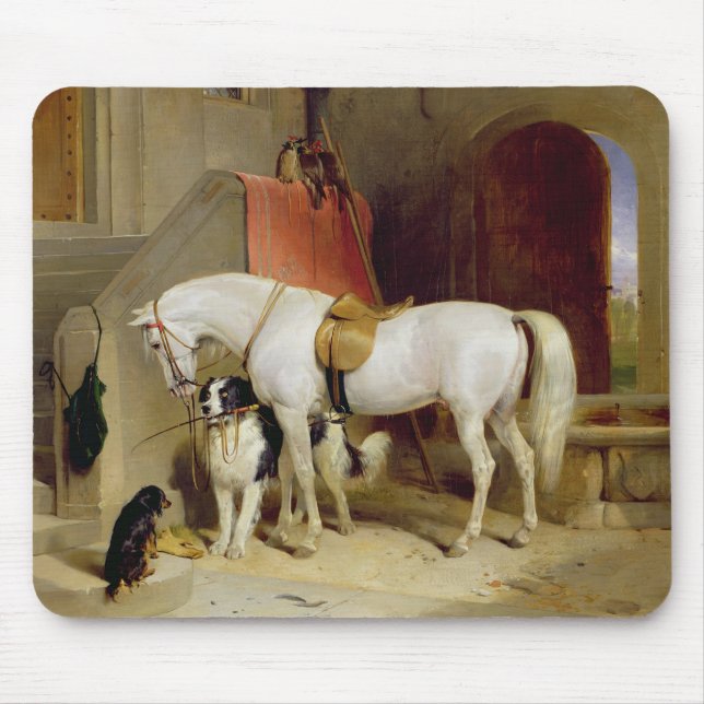 Mousepad Favoritos do Príncipe George (óleo na canvas) (Frente)