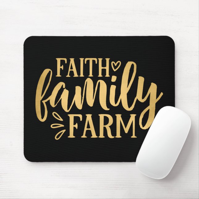 Mousepad Fazenda da família Faith (Com mouse)