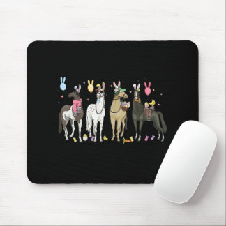 Mousepad Fazenda do Dia da Páscoa Engraçado Animal Bonito
