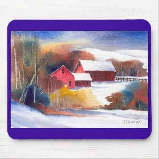 Mousepad Fazenda do vale de Nova Inglaterra