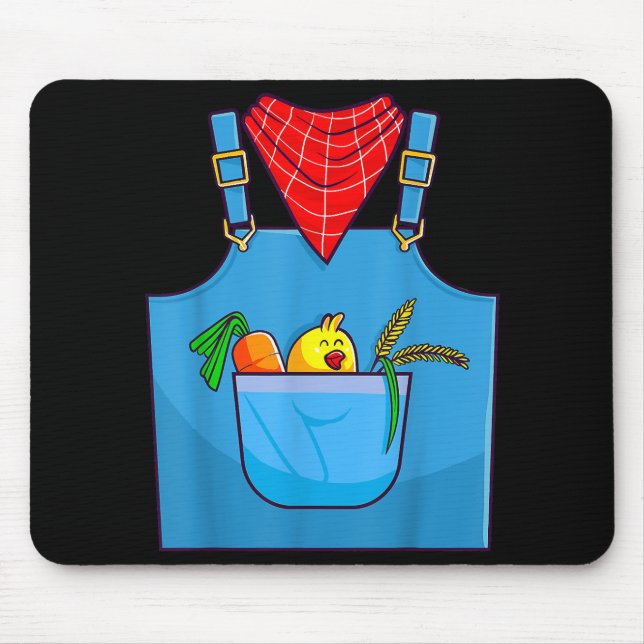 Mousepad Fazenda simples de cultivo (Frente)