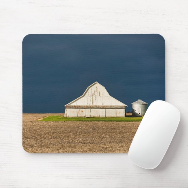 Mousepad Fazendas | White Barn & Silo (Com mouse)