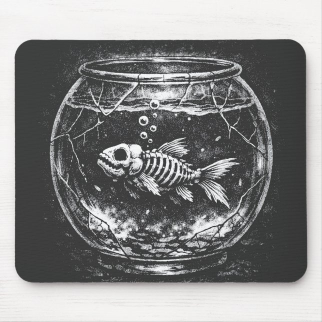 Mousepad "Fazendo Grande" - Peixe Dourado por BurnsInHell (Frente)