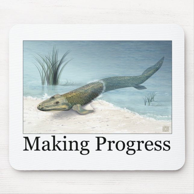 Mousepad Fazendo o progresso (Frente)