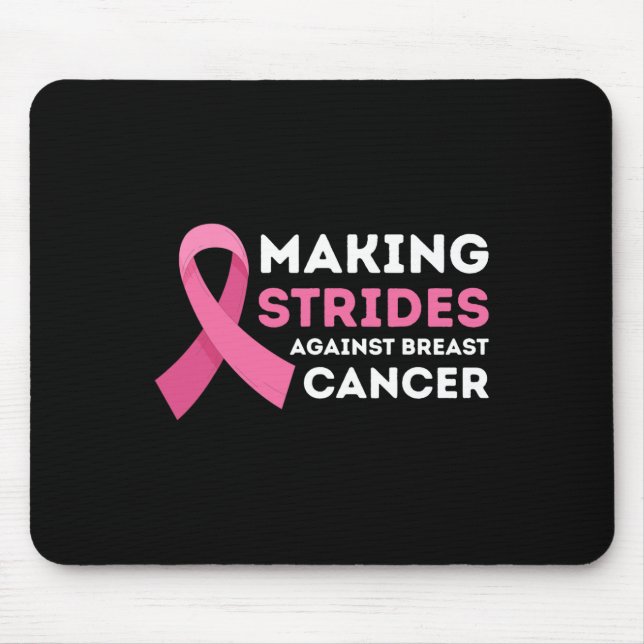Mousepad Fazer Contra A Consciência Do Cancer Da Mama (Frente)