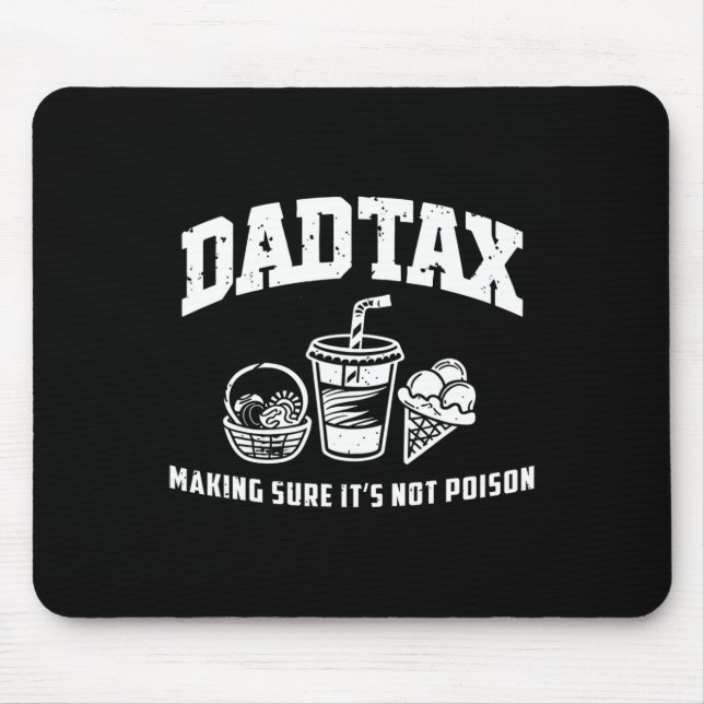 Mousepad Fazer de impostos com certeza que não é envenenado (Frente)