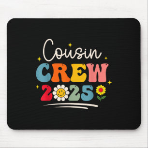 Mousepad Fazer de Reunião da Família Groovy Cute 2025