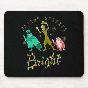 Mousepad Fazer Espíritos Brilhantes Natal Retro Groovy Chri