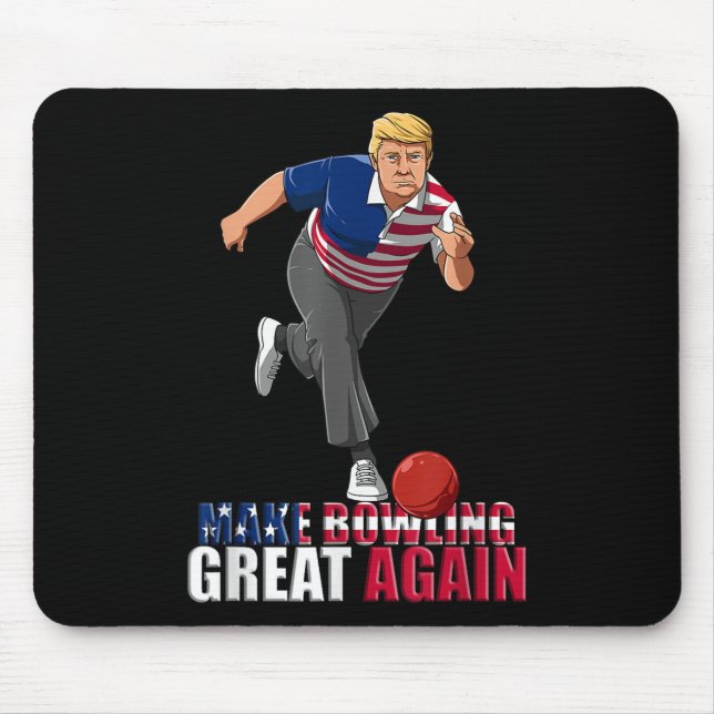 Mousepad Fazer Excelente De Boliche Novamente - Boliches En (Frente)