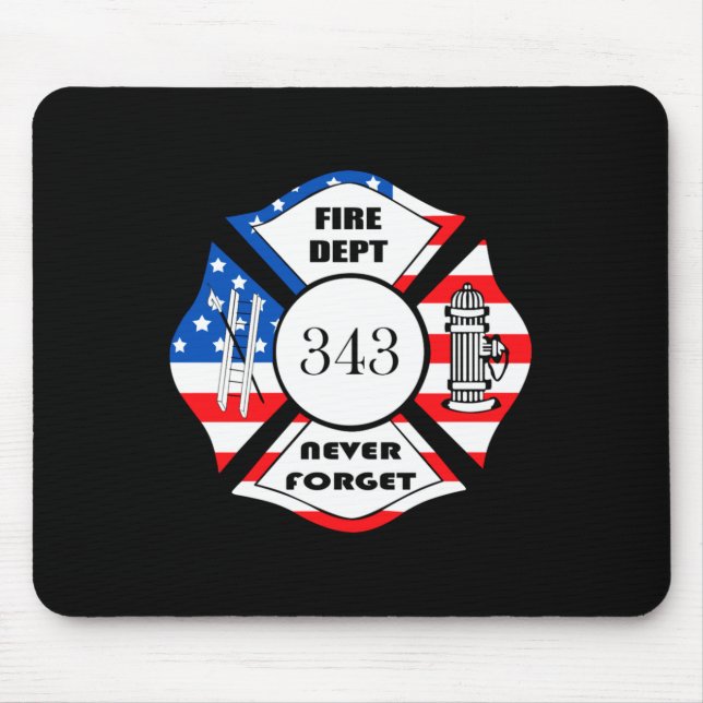 Mousepad Fdny Fire Department City Of New York _1  (Frente)