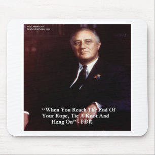 Mousepad FDR & Segure na Corda Citação