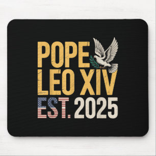 Mousepad Fé Cristã da Igreja Católica do Papa Leão American