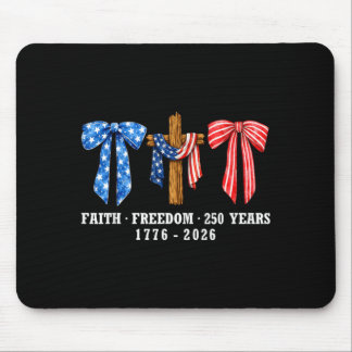 Mousepad Fé Cristã Jesus Liberdade 250 Anos América