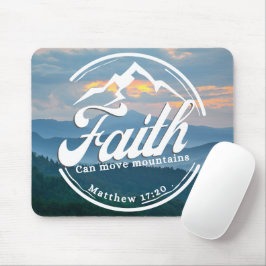 Mousepad Fé Pode Mover Montanhas