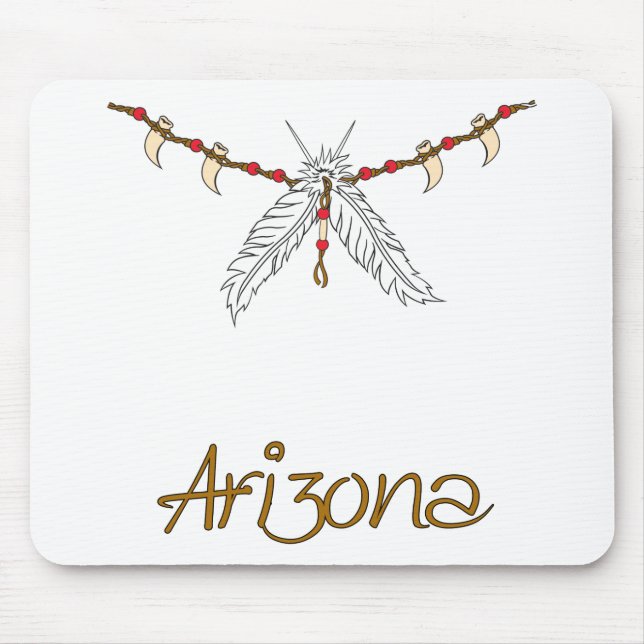 Mousepad Feather Necklace (Frente)