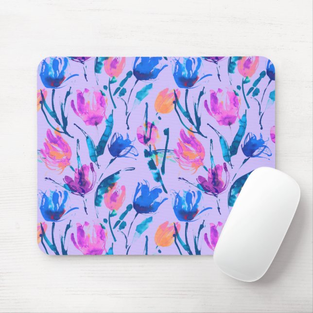Mousepad Febre das Tulipas (Com mouse)