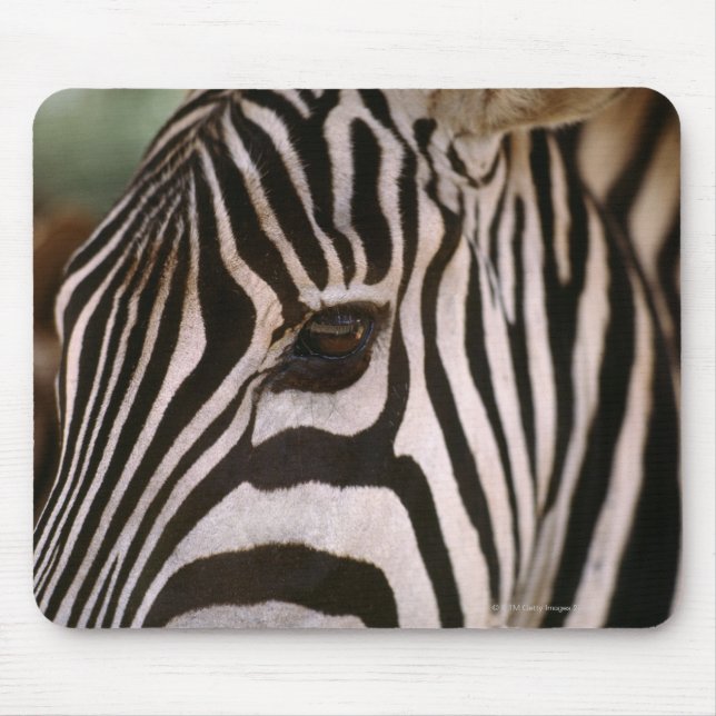 Mousepad Fechamento da cabeça de zebra (Frente)