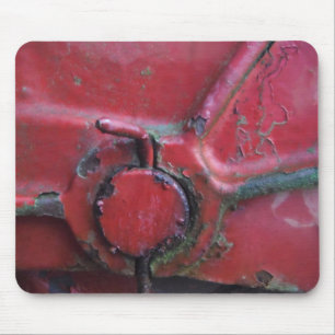 Mousepad Fechamento de caminhão ruidoso vermelho