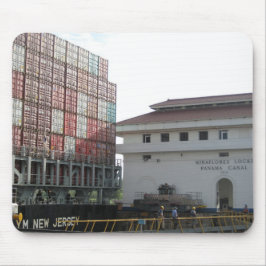 Mousepad Fechamento de Miraflores. Canal de Panamá