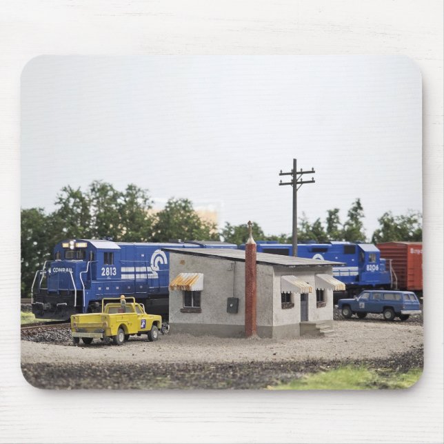 Mousepad Fechamento do Modelo de Caminho de Ferro (Frente)