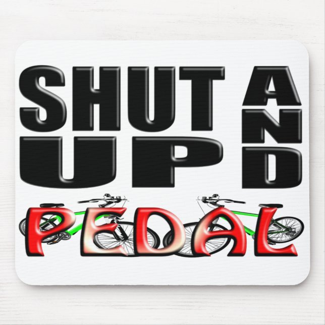 MOUSEPAD FECHE ACIMA E PEDAL (Frente)