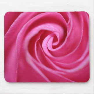Mousepad Feche acima em um cor-de-rosa aumentou