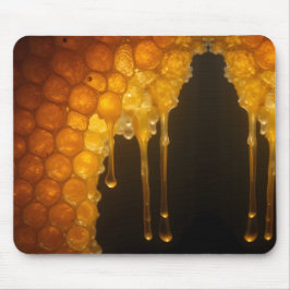 Mousepad Fecho de Honeycomb com Mel gota