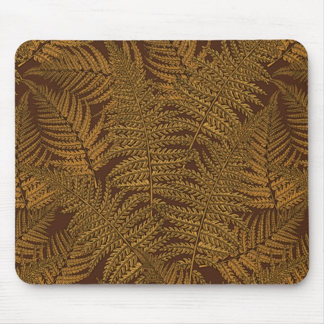 Mousepad Fécula autóctone em castanho (Frente)