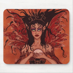 Mousepad feericamente vermelho
