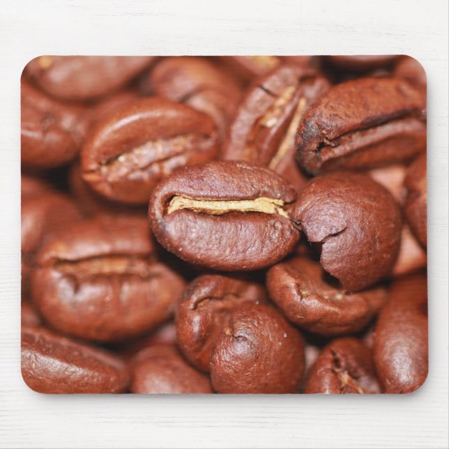 Mousepad Feijões de café torrados (Frente)
