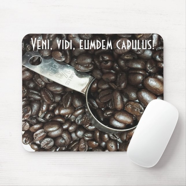 Mousepad Feijões De Café Torrados Com Fotografia De Prata (Com mouse)