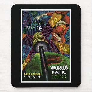 Mousepad Feira do Mundo de Chicago de 1934