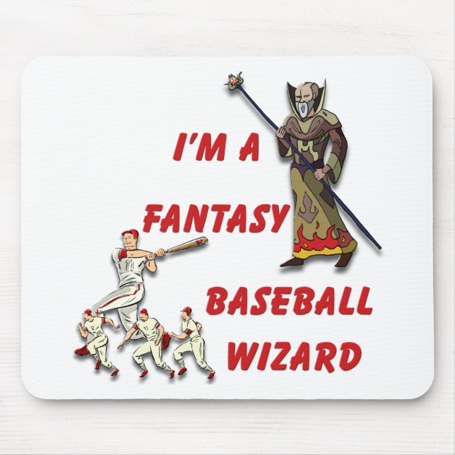 Mousepad Feiticeiro #2 de Basebal (Frente)