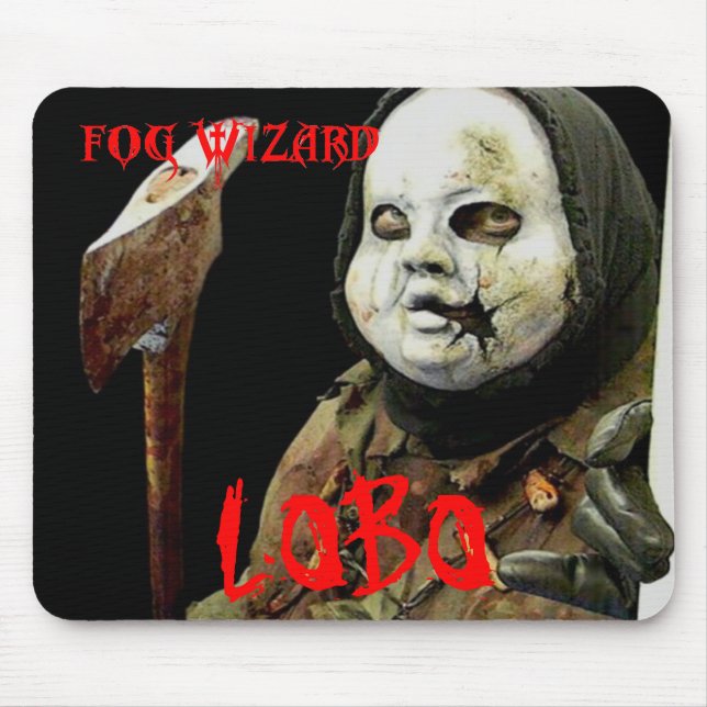 Mousepad Feiticeiro da névoa - tapete do rato do LOBO (Frente)