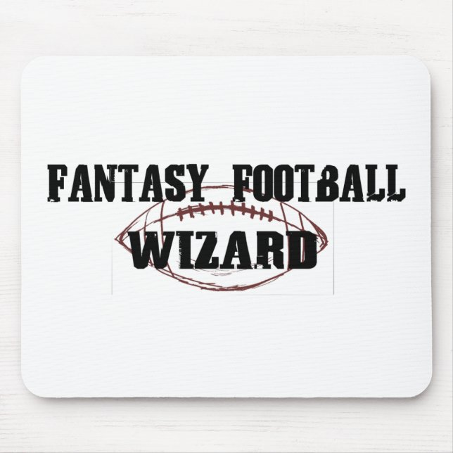 Mousepad Feiticeiro do futebol da fantasia (Frente)