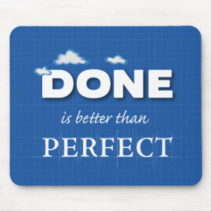 Mousepad Feito é melhor do que perfeito