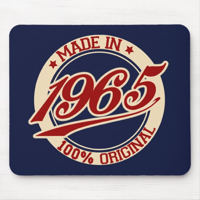Mousepad Feito Em 1965 (Frente)