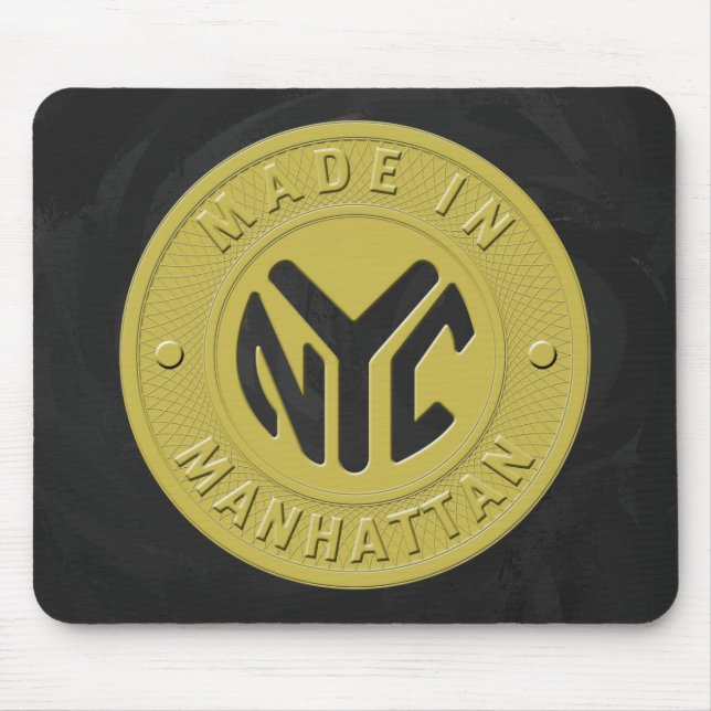 Mousepad Feito em Nova York Manhattan (Frente)