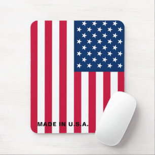 Mousepad Feito no Pad do Rato de Bandeira Americano - Patri