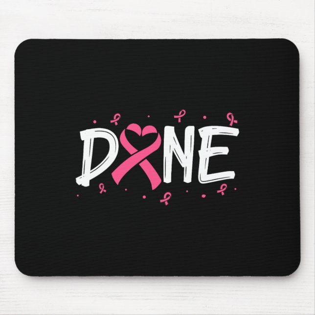 Mousepad Feito No Último Dia Da Radiação Quimio, Cancer Da  (Frente)