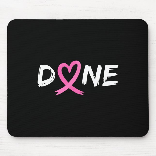 Mousepad Feito No Último Dia Da Radiação Quimio - Cancer Ma (Frente)