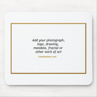 Mousepad feito sob encomenda com seus trabalhos de