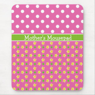 Mousepad feito sob encomenda: Rosa das prímulas e