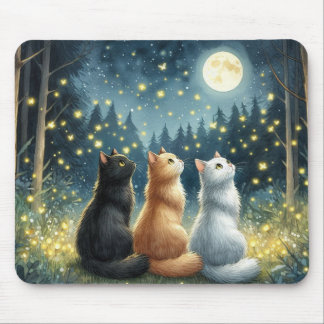 Mousepad Feline Friends e o Luar