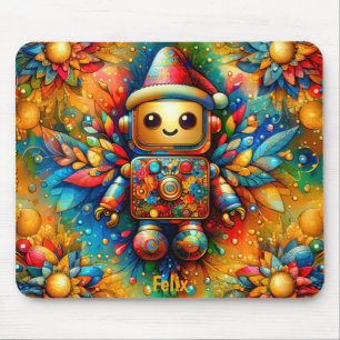 Mousepad FELIX ~ Zany ROBOT Natal
