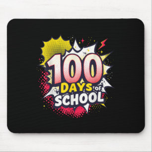 Mousepad Feliz 100º Dia De Camisas Escolares 100 Dias