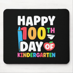 Mousepad Feliz 100º Dia De Crianças Do Jardim De Infância 1